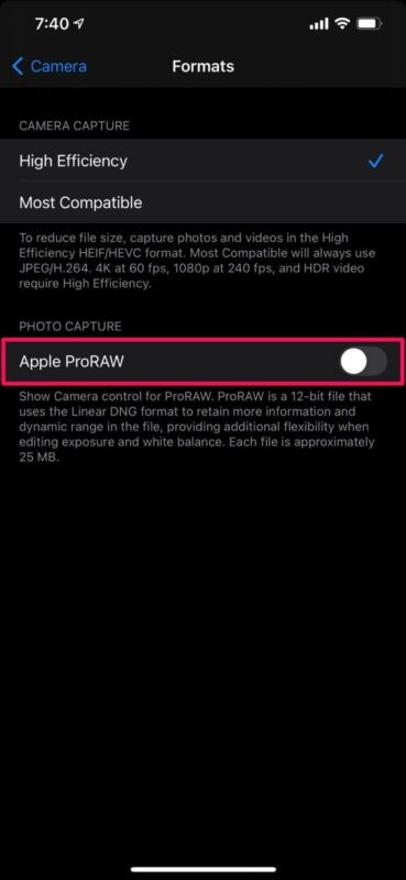How to Enable Apple ProRAW on iPhone 12 Pro & Pro Max: Step-by-Step Guide