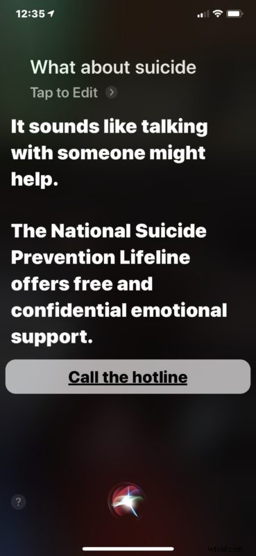 Siri s Lifesaving Response: Instant Access to Suicide Prevention Hotline