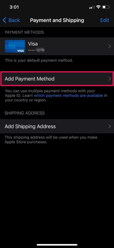 How to Easily Add or Update Payment Methods on Apple ID for iPhone & iPad