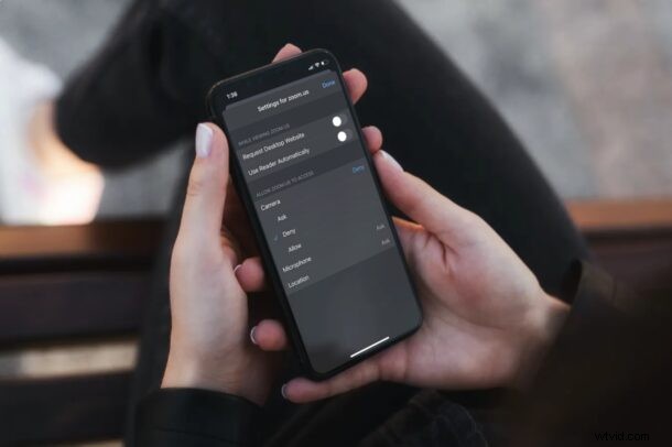 Secure Your Privacy: Block Camera & Microphone Access for Websites on iPhone & iPad