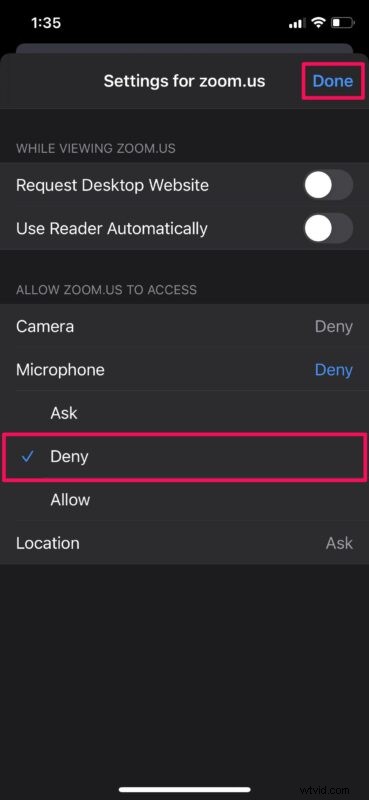 Secure Your Privacy: Block Camera & Microphone Access for Websites on iPhone & iPad
