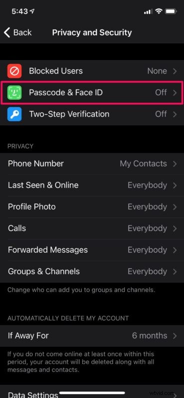 Secure Telegram Chats on iPhone: Lock with Face ID or Touch ID Guide