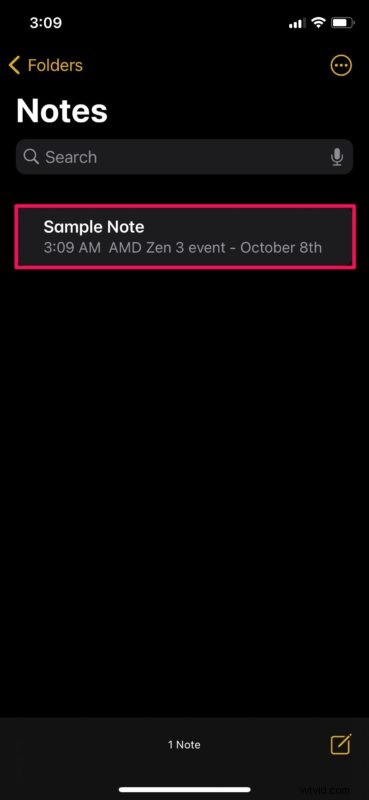 How to Change Note Background Color in Notes App on iPhone & iPad