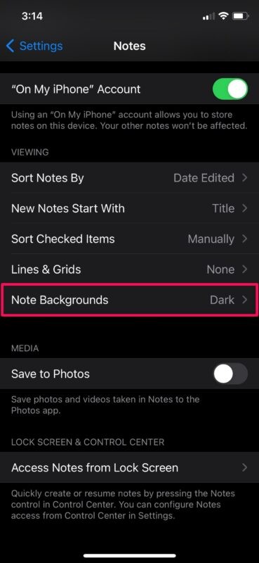 How to Change Note Background Color in Notes App on iPhone & iPad