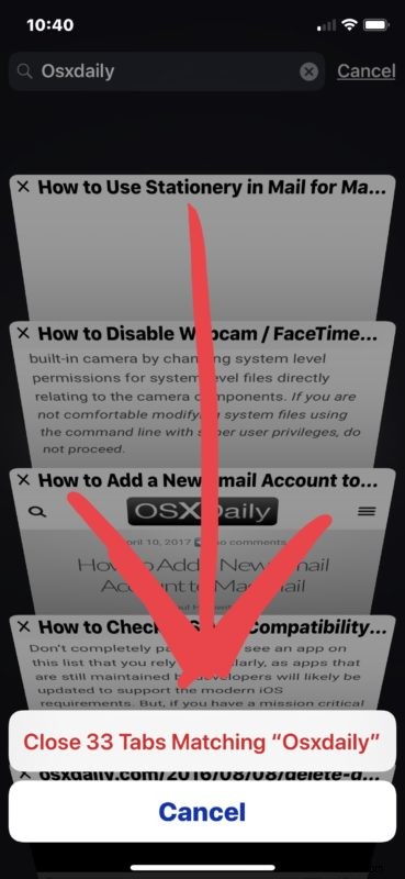 Safari Tip: How to Quickly Close Search-Matched Tabs on iPhone or iPad