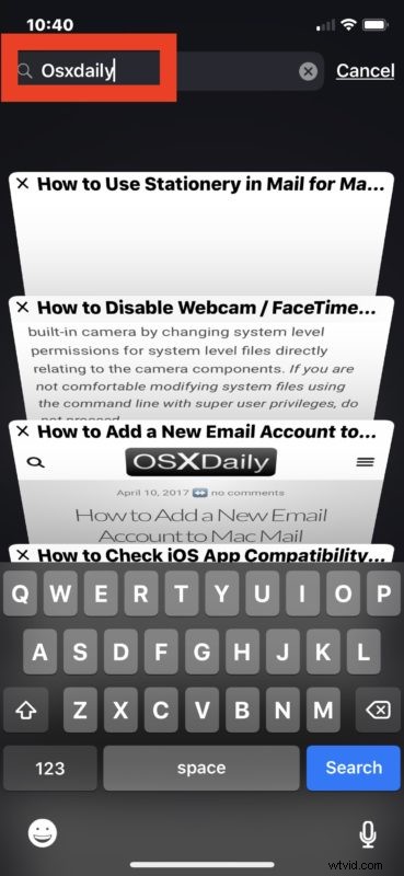 Safari Tip: How to Quickly Close Search-Matched Tabs on iPhone or iPad