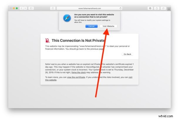 Fix Safari  This Connection Is Not Private  Error on iPhone, iPad & Mac – Quick Guide
