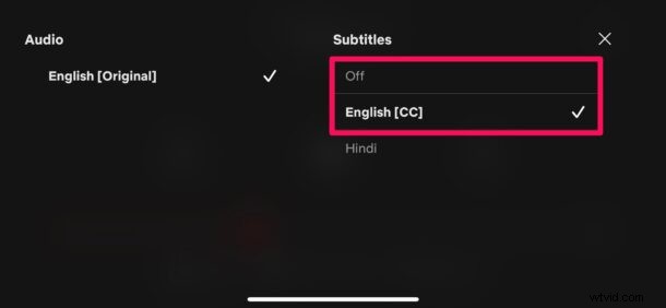 How to Enable or Disable Subtitles on Netflix for iPhone, iPad, and Apple TV