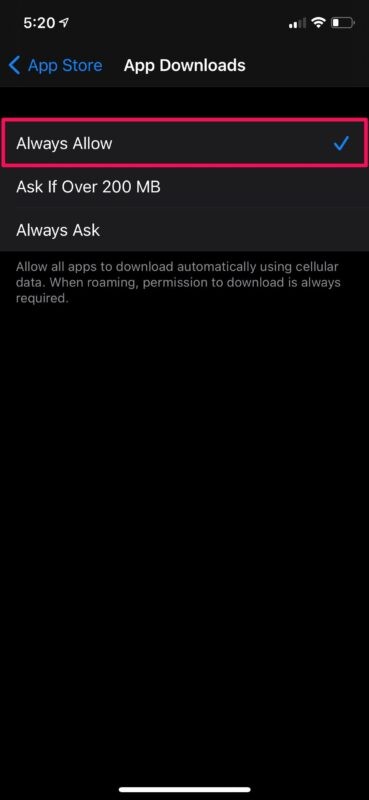 How to Download Large Apps Over 200MB Using Cellular Data on iPhone and iPad
