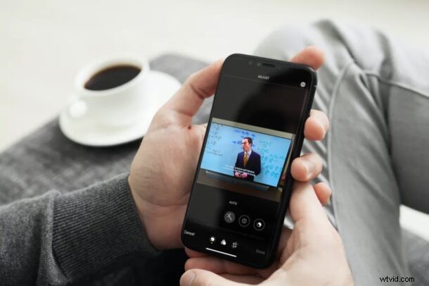 How to Adjust Photo Framing After Capture on iPhone 11 and Later