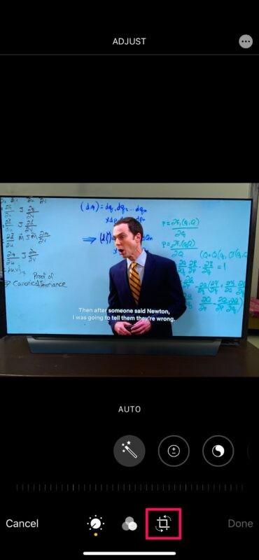 How to Adjust Photo Framing After Capture on iPhone 11 and Later