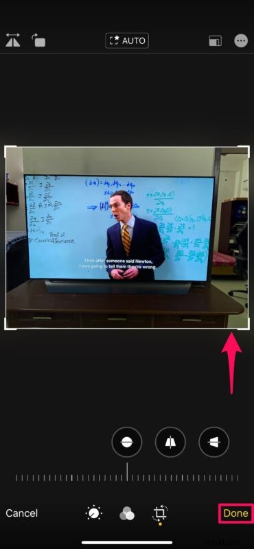 How to Adjust Photo Framing After Capture on iPhone 11 and Later