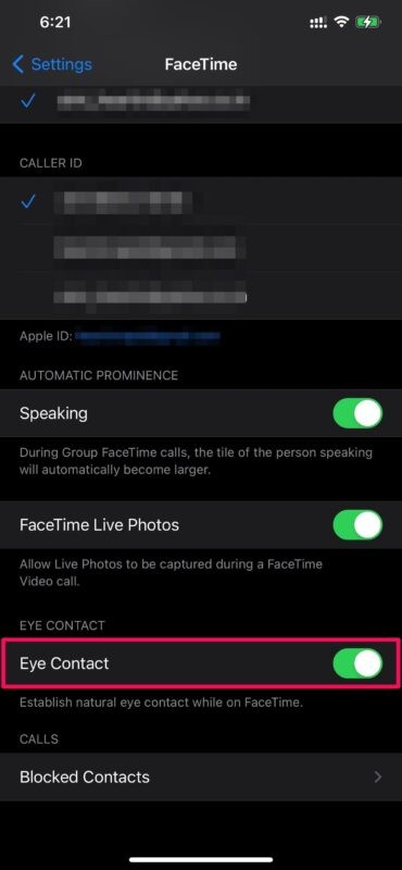 Enable Eye Contact in FaceTime on iPhone & iPad: Step-by-Step Guide