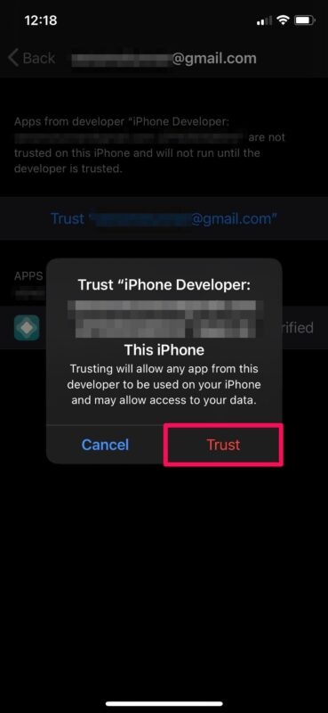 Fix  Untrusted Developer  Error on iPhone & iPad: How to Trust Sideloaded Apps Easily