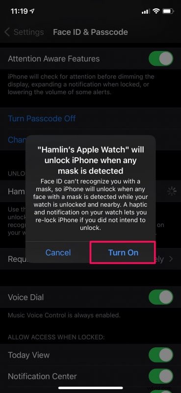 Unlock Your iPhone with Apple Watch: Easy Face ID Alternative for Mask Wearers