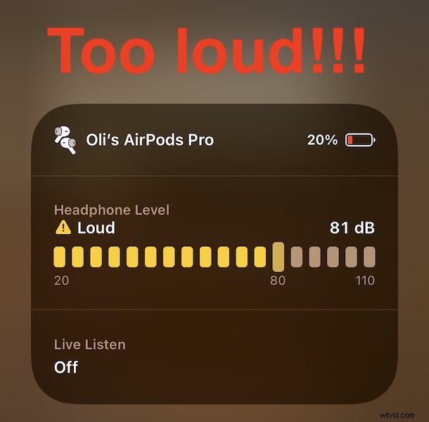 Monitor Headphone Volume in Real-Time on iPhone & iPad to Protect Your Hearing