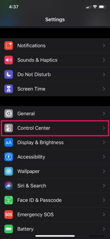 How to Add Accessibility Shortcuts to Control Center on iPhone and iPad