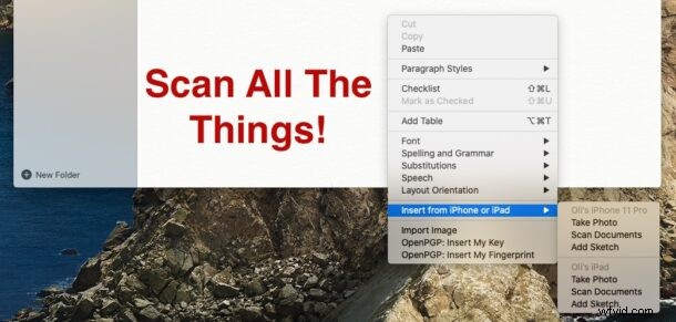 Effortlessly Scan Documents Using Notes App on Mac: Step-by-Step Guide