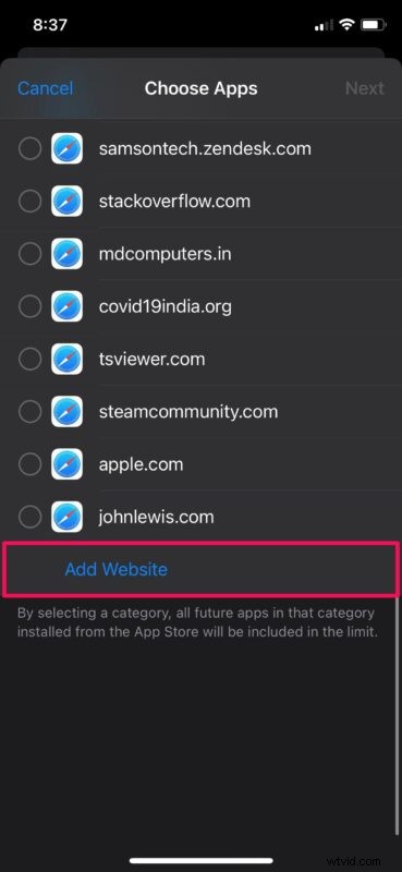 How to Set Website Time Limits on iPhone & iPad Using Screen Time – Step-by-Step Guide