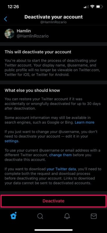 How to Deactivate Your Twitter Account on iPhone or iPad: Quick Step-by-Step Guide