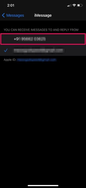 How to Remove or Change Phone Number from iMessage and FaceTime on iPhone and iPad
