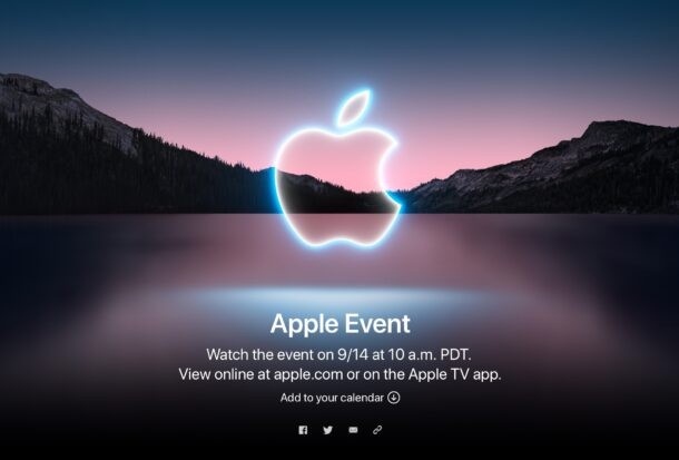Apple Announces September 14 Event: iPhone 13 Series Launch Expected