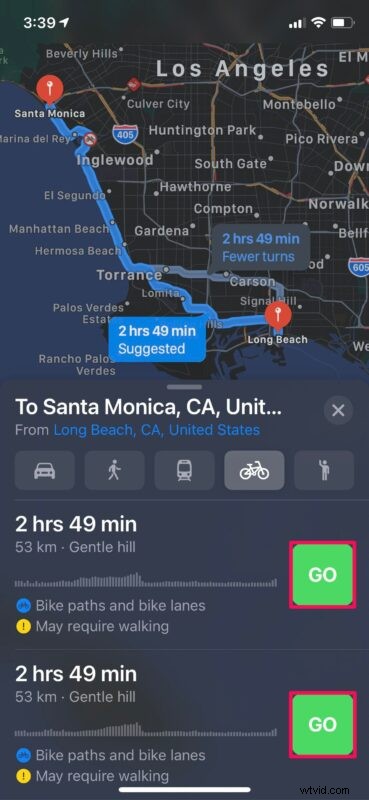 How to Access Cycling Directions & Bike Routes in Apple Maps on iPhone