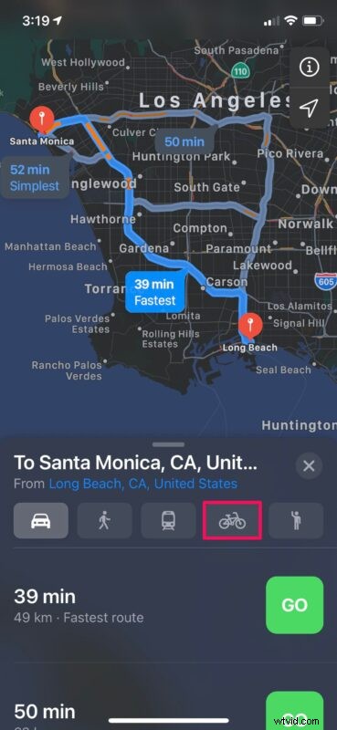How to Access Cycling Directions & Bike Routes in Apple Maps on iPhone