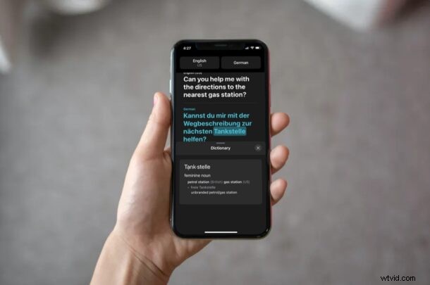 How to Easily Check Definitions of Translated Words in iPhone s Translate App