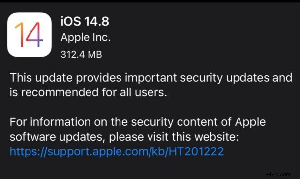 Apple Releases iOS 14.8 and iPadOS 14.8: Critical Security Updates for iPhone and iPad