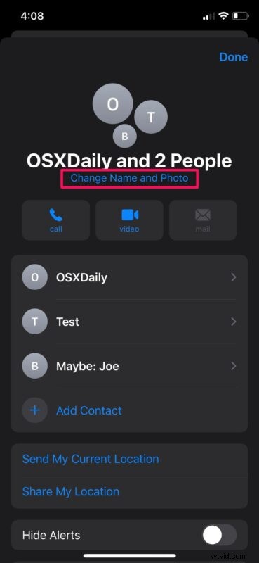 How to Set a Custom Photo for Group iMessage Chats on iPhone & iPad