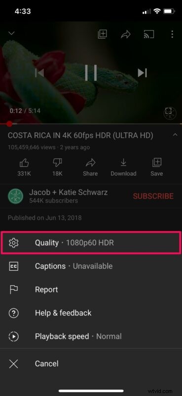 How to Watch 4K YouTube Videos on iPhone and iPad: Step-by-Step Guide