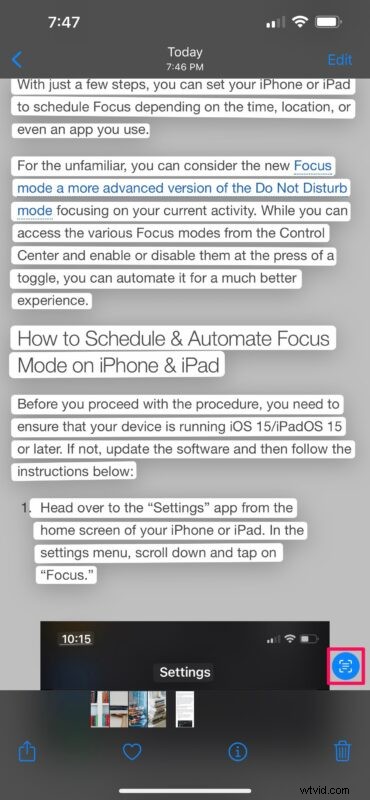 How to Copy and Paste Text from Photos on iPhone and iPad Using Live Text
