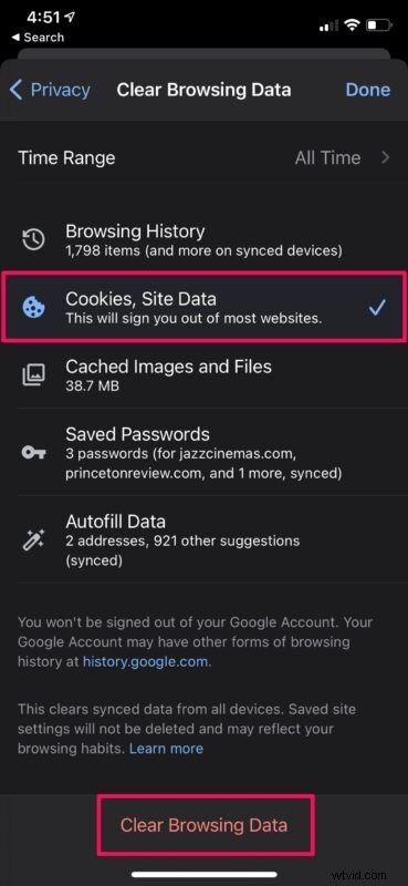 How to Clear Cookies and Website Data in Chrome on iPhone and iPad – Quick Guide