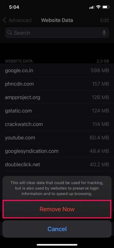 How to Clear Only Safari Cookies on iPhone & iPad Without Deleting History