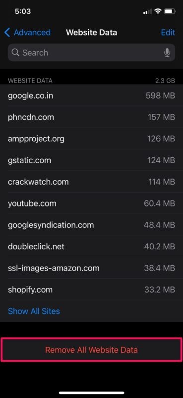 How to Clear Only Safari Cookies on iPhone & iPad Without Deleting History