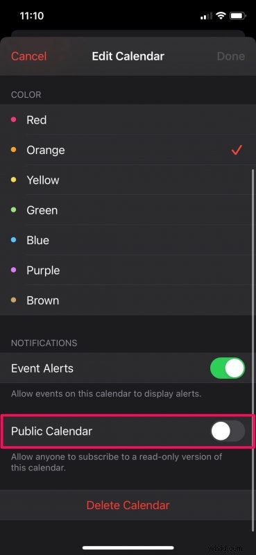 How to Make Your Calendar Public on iPhone & iPad: Easy Step-by-Step Guide