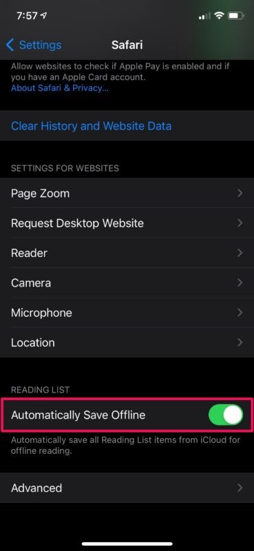 How to Enable Offline Access for Safari Reading List on iPhone, iPad, and Mac