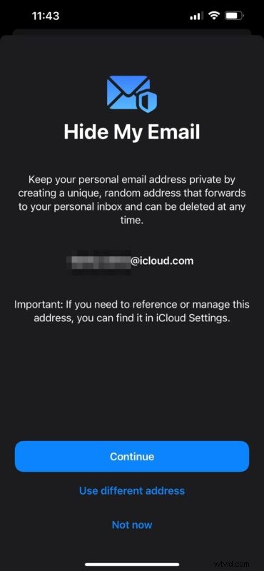 How to Use Hide My Email for Secure Signups on iPhone and iPad
