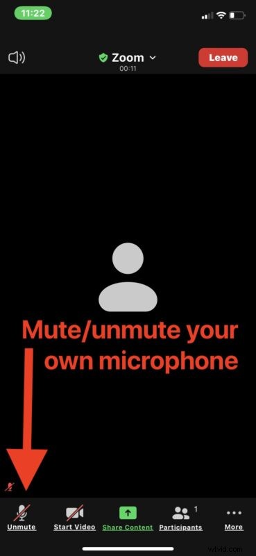 How to Easily Mute and Unmute Yourself or Everyone in Zoom on iPhone and iPad