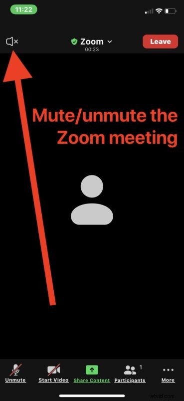 How to Easily Mute and Unmute Yourself or Everyone in Zoom on iPhone and iPad