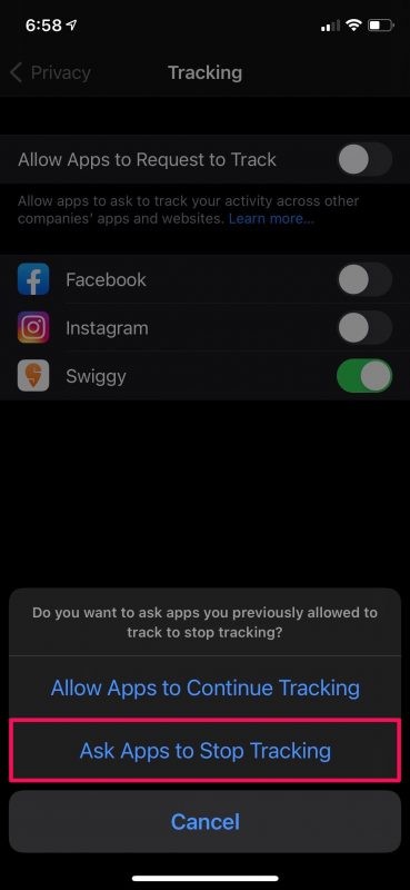How to Permanently Block App Tracking Pop-Ups on iPhone and iPad