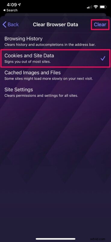 How to Clear Cookies in Firefox or Opera on iPhone & iPad: Step-by-Step Guide