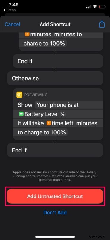 Effortlessly Check iPhone & iPad Charging Time with iOS Shortcuts