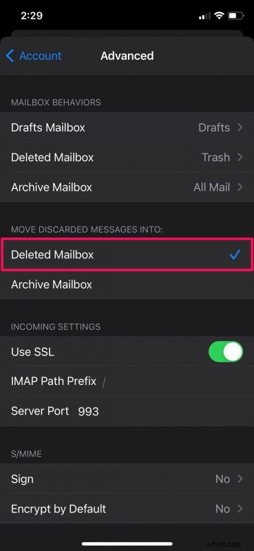How to Make Gmail Delete Emails Instead of Archive in iPhone & iPad Mail App