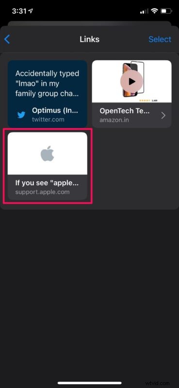 How to Easily View All Shared Links in iMessage on iPhone & iPad