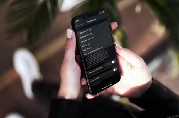 How to Easily Change iPhone Camera Frame Rate for Cinematic or Smooth Videos