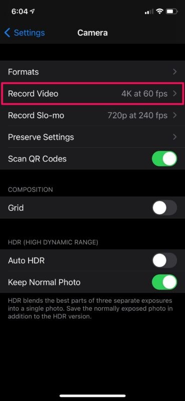 How to Easily Change iPhone Camera Frame Rate for Cinematic or Smooth Videos