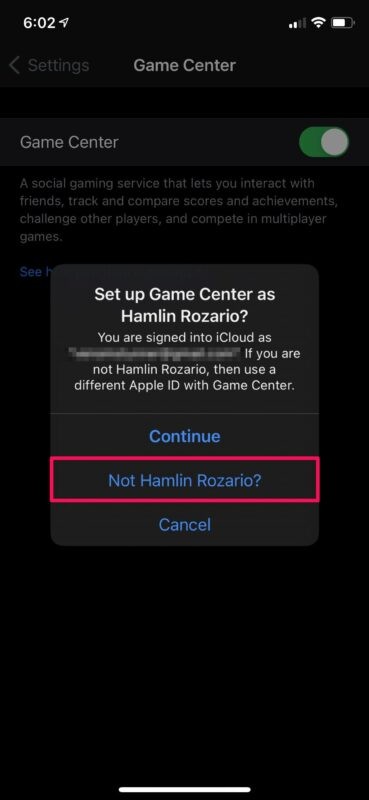 How to Switch Game Center to a Different Apple ID on iPhone & iPad