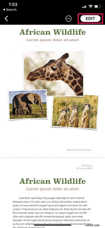 How to Securely Password Protect Pages, Keynote & Numbers Documents on iPhone & iPad